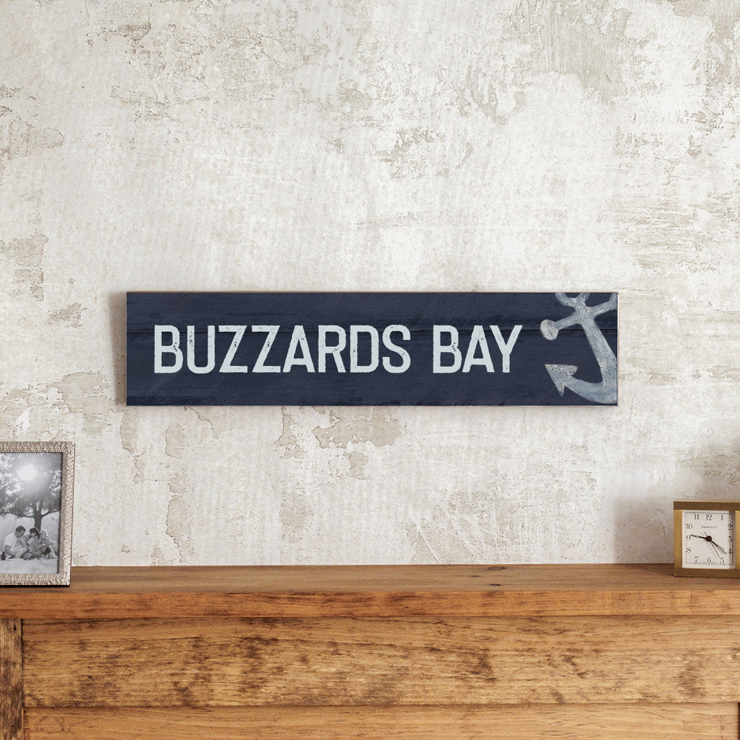 Personalized Your Word Anchor Barn Wood Sign