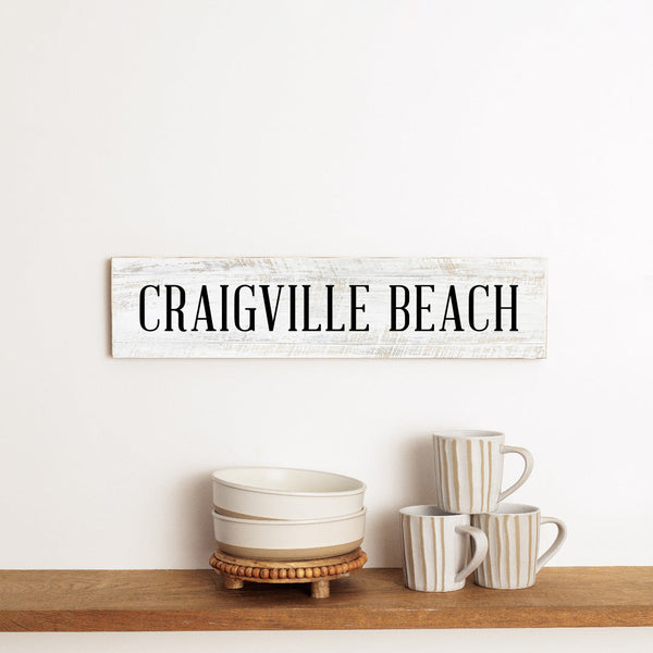 Classic Your Word Personalized Barnwood Sign