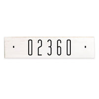 Zip Code Personalized Barnwood Sign