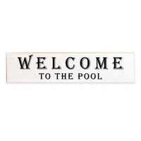 Welcome Personalized Barnwood Sign