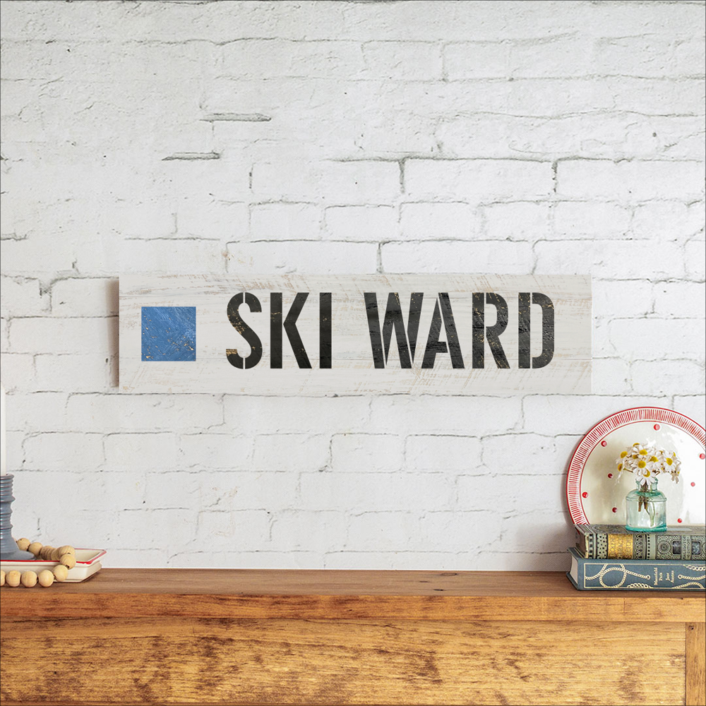 Intermediate Trail Personalized Barnwood Sign
