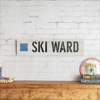 Intermediate Trail Personalized Barnwood Sign
