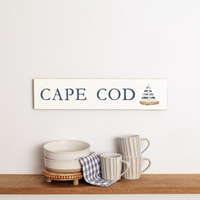 Watercolor Sailboat Personalized Barnwood Sign
