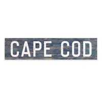 Your Word Washed Blue Personalized Barnwood Sign