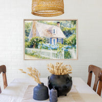 Hydrangea Cottage Wall Art