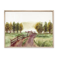 Natural Hill Walk Way Wall Art