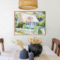 Hydrangea Cottage Wall Art