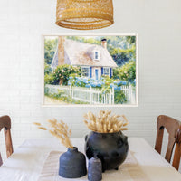 Hydrangea Cottage Wall Art