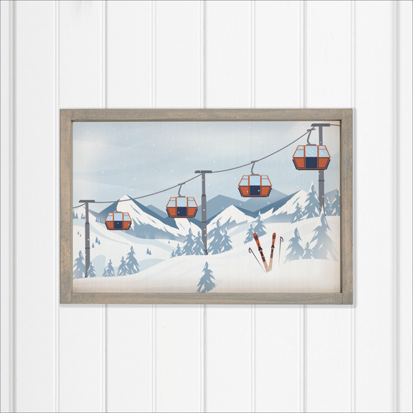 Alpine Lift Wall Art