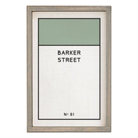 Game Board Tile Green Personalized Wall Art