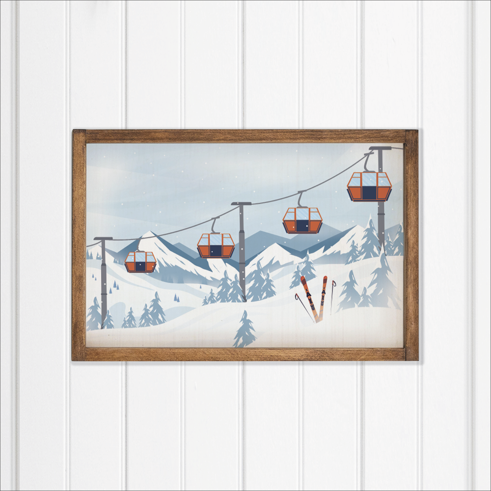 Alpine Lift Wall Art