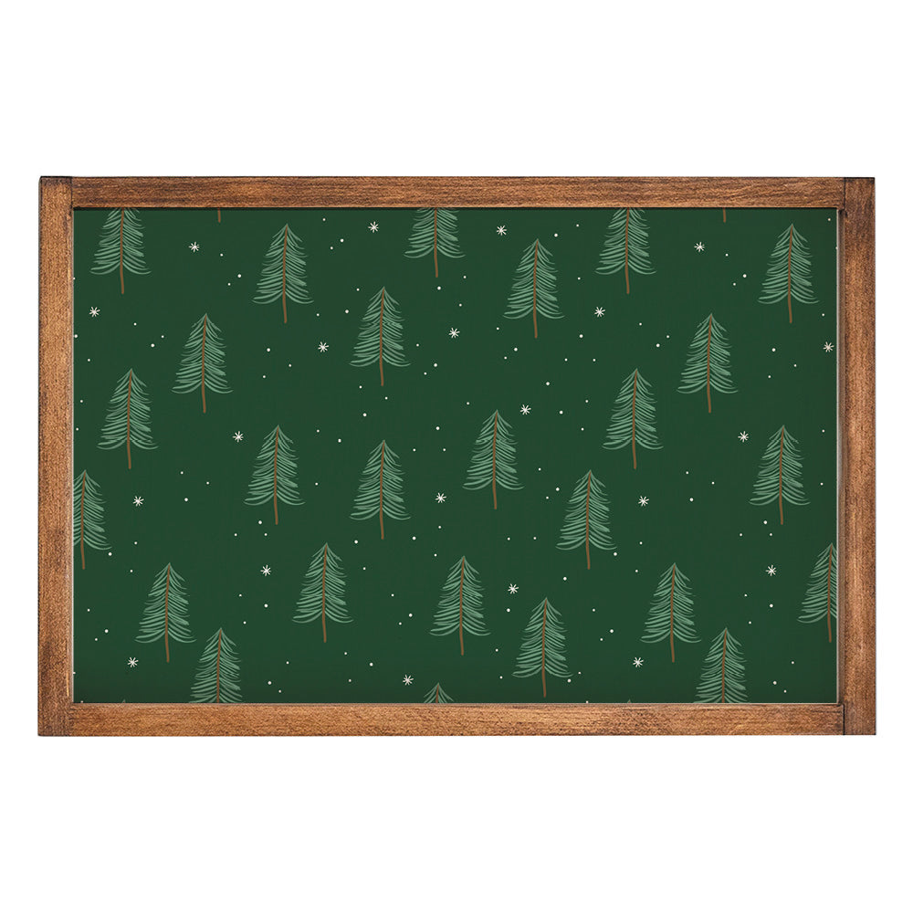 Evergreen Christmas Tree Wall Art
