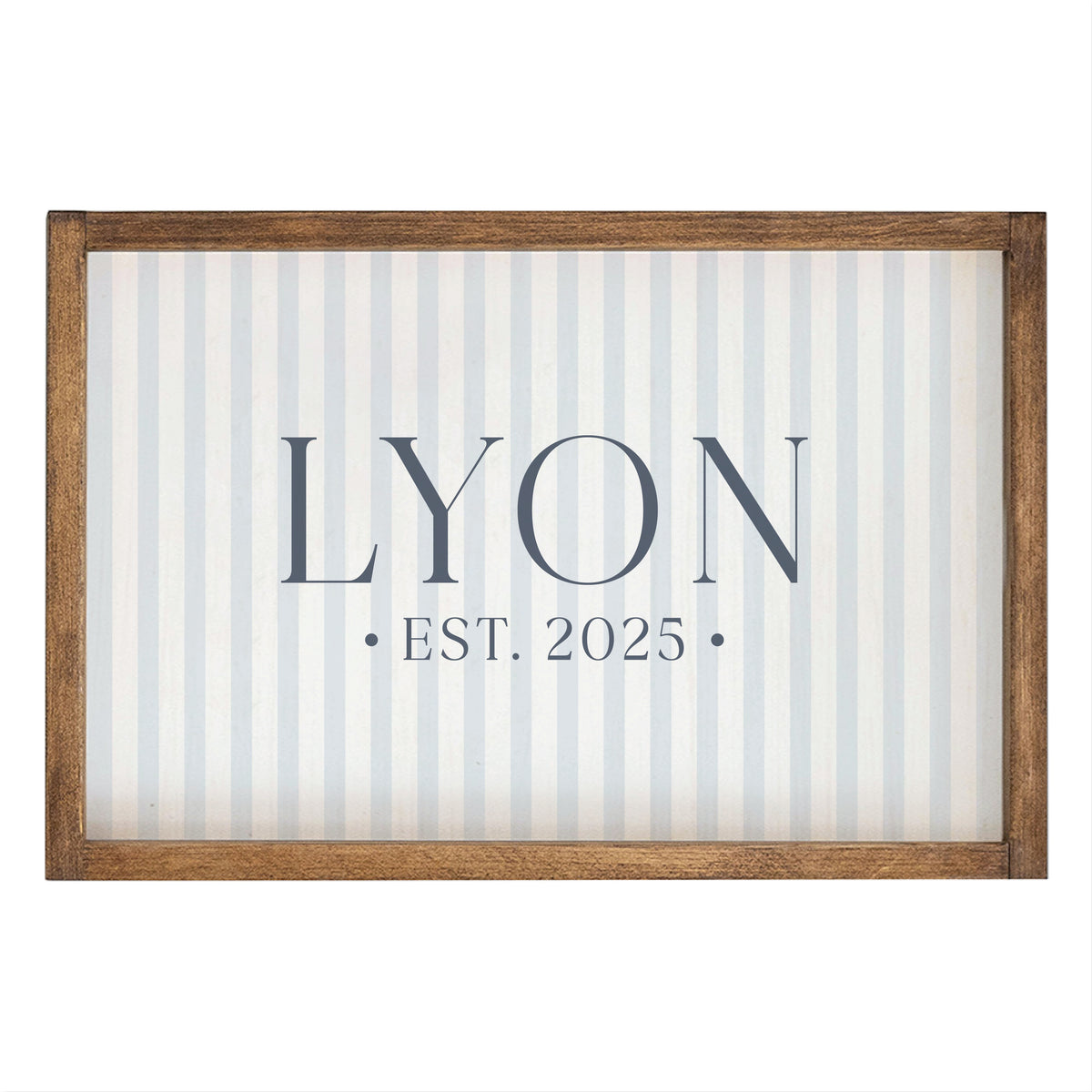 Established Last Name Wall Art