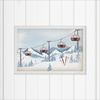 Alpine Lift Wall Art