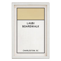 Game Board Tile Yellow Personalized Wall Art