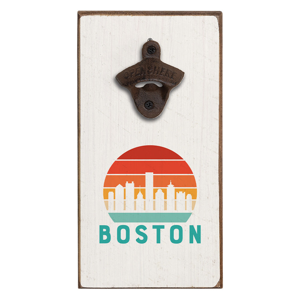 Boston Sunset Bottle Opener