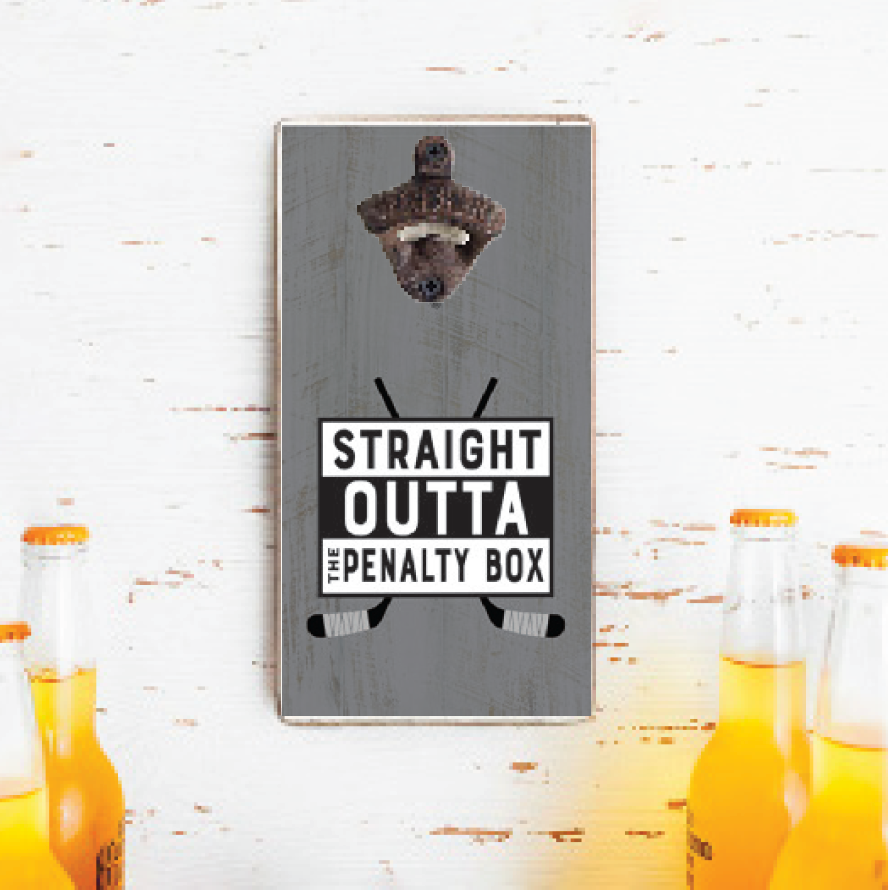 Penalty Box Bottle Opener