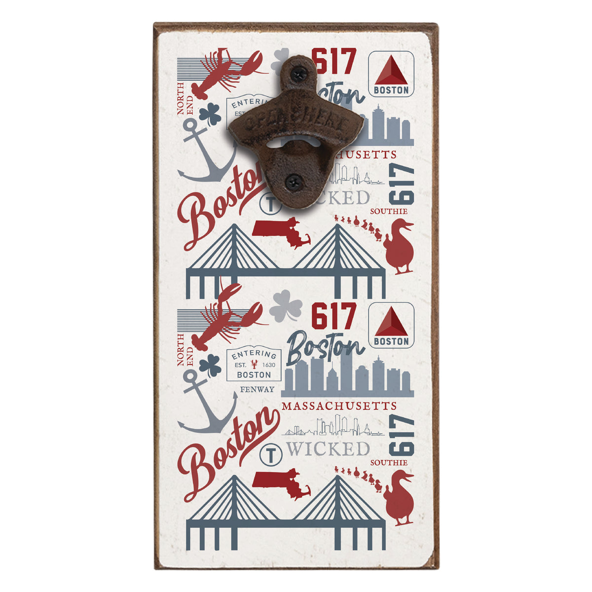All Things Boston Bottle Opener
