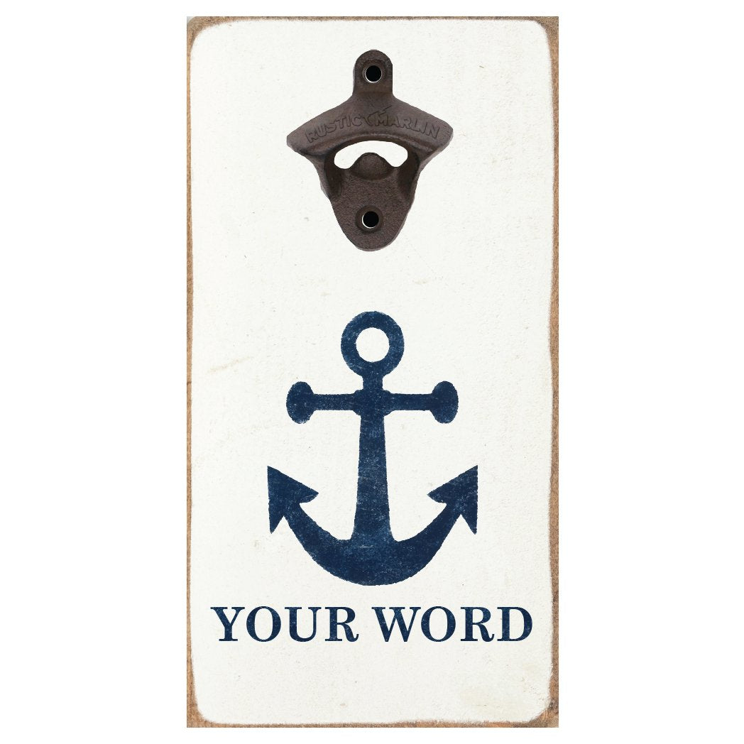 Anchor Personalized Bottle Opener