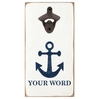 Anchor Personalized Bottle Opener