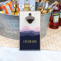 Mountain Sunshine Personalized Bottle Opener