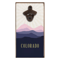 Mountain Sunshine Personalized Bottle Opener