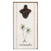 Palm Tree Personalized Bottle Opener