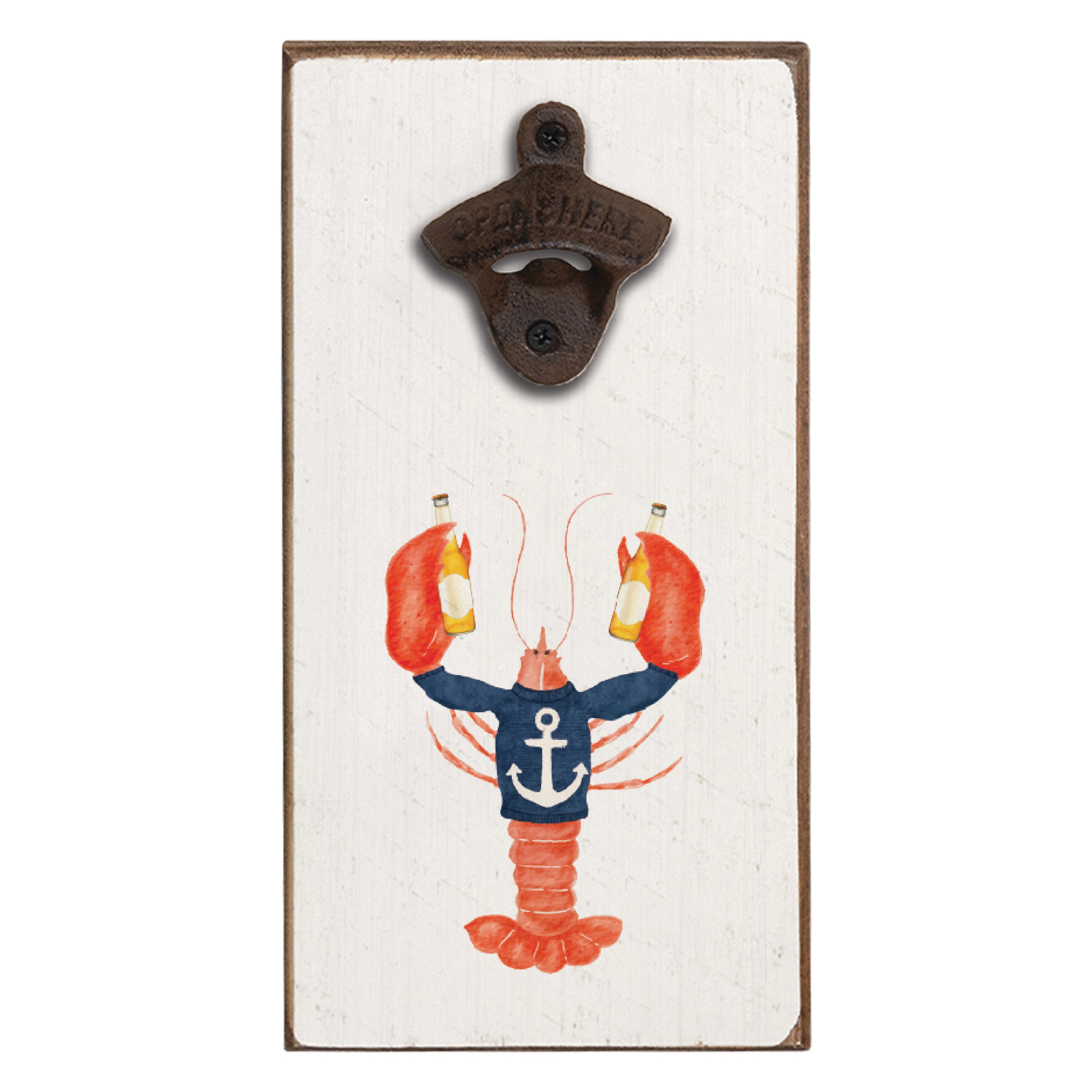 Nautical Lobster Bottle Opener