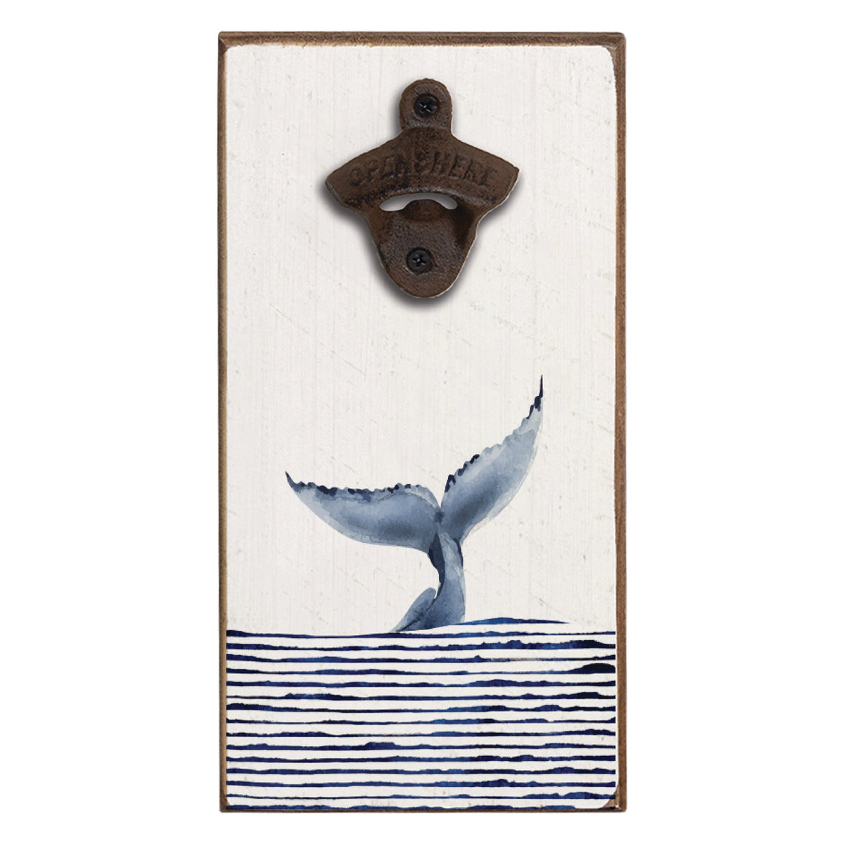 Blue Whale Tail Bottle Opener