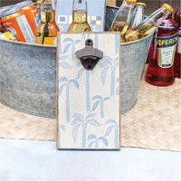 Coastal Palm Trees Bottle Opener