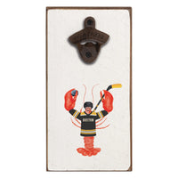 Boston Black Gold Lobster Bottle Opener