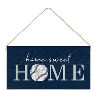 Home Sweet Home Baseball Twine Sign