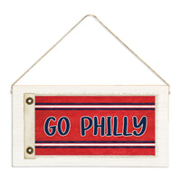 Go Philly Flag Twine Sign