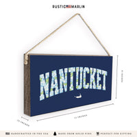 Nantucket Hydrangea Fill Twine Sign