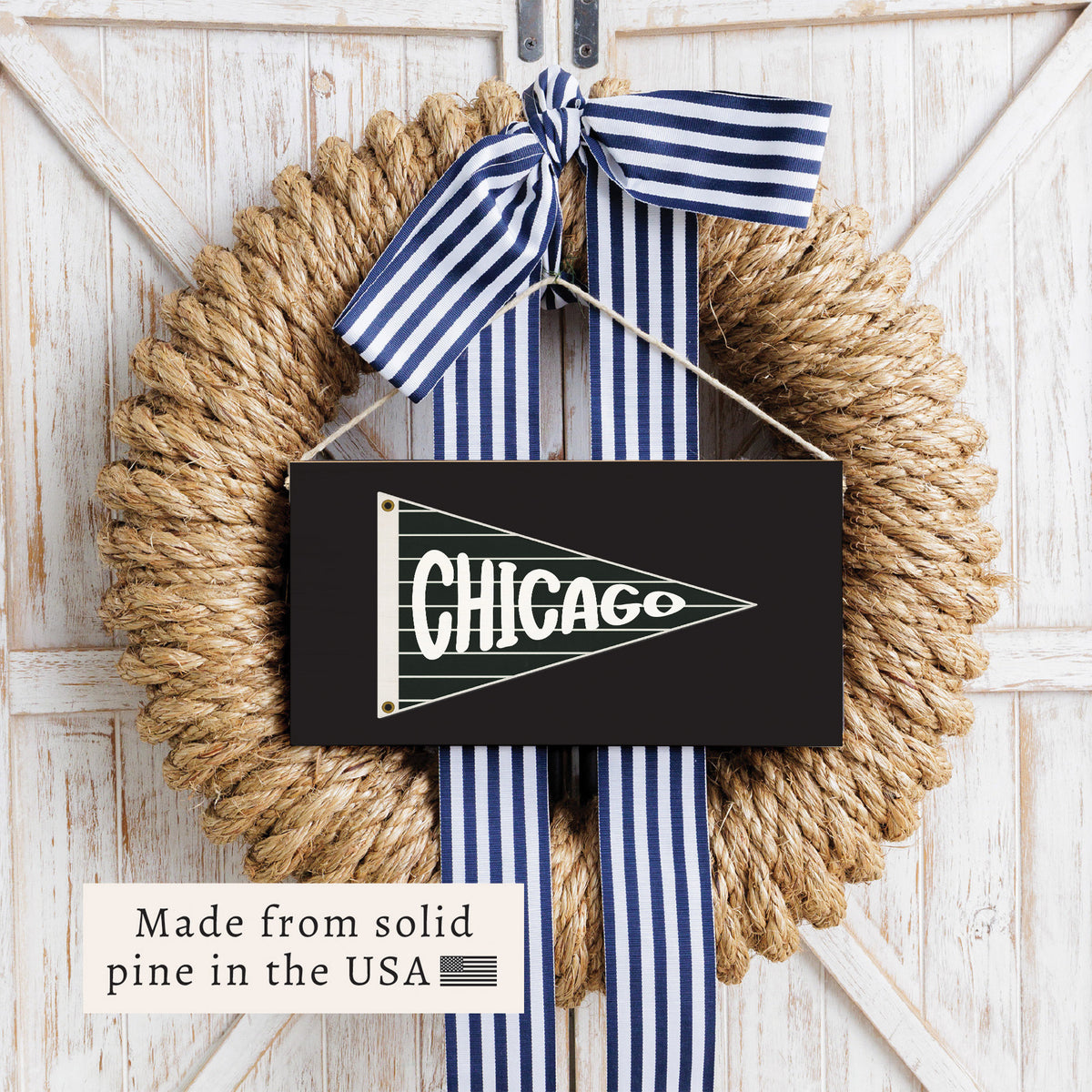 Chicago Sox Banner Twine Sign