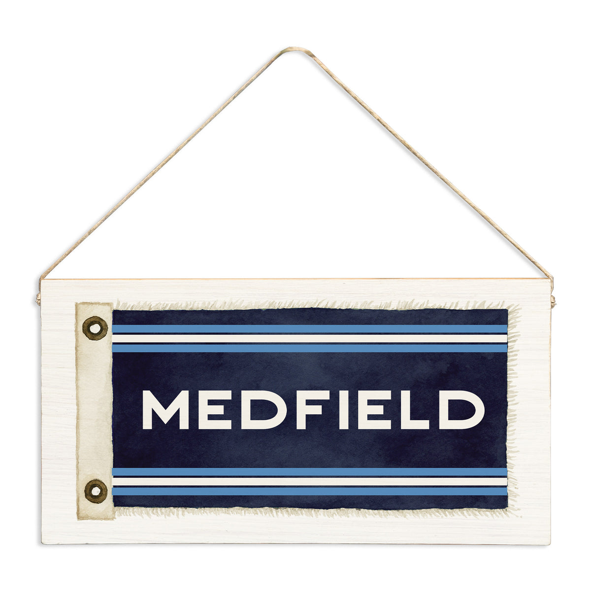 *Medfield Flag Twine Sign
