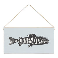 Minnesota Fish Twine Sign