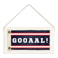 Goal Vintage Flag Twine Sign