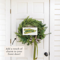 Green Bay Banner Twine Sign