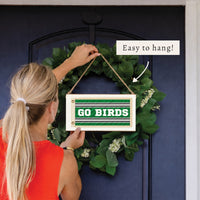 Birds Flag Twine Sign