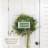 Birds Flag Twine Sign