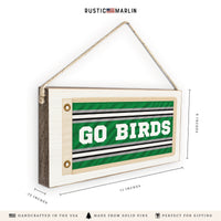 Birds Flag Twine Sign