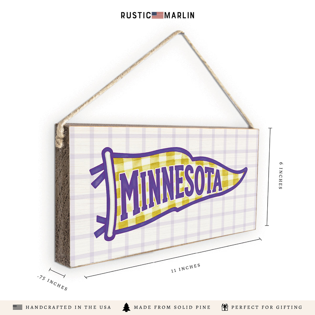 Minnesota Banner Twine Sign
