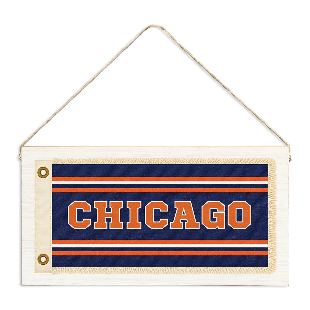 Chicago Flag Twine Sign