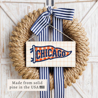 Chicago Banner Twine Sign
