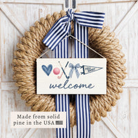 Field Hockey Icons Welcome Twine Sign