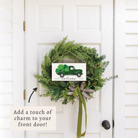 Shamrock Truck Twine Sign