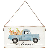 Easter Bunny Truck Twine Sign
