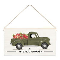Apple Truck Twine Sign