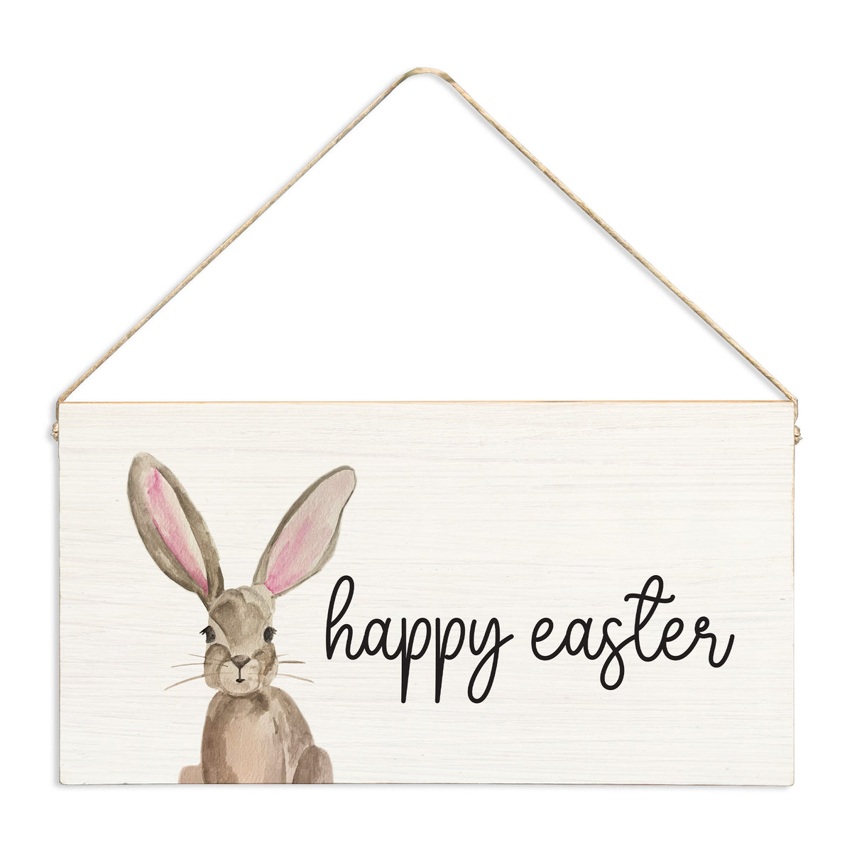 Happy Easter Bunny Twine Sign